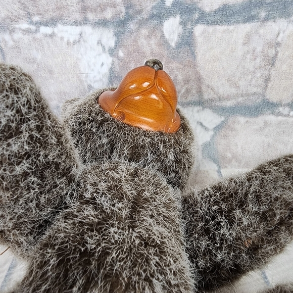 Vintage 1985 Applause Robert Raikes Christopher Bear Jointed Wooden Face 9"Tall - Picture 12 of 16